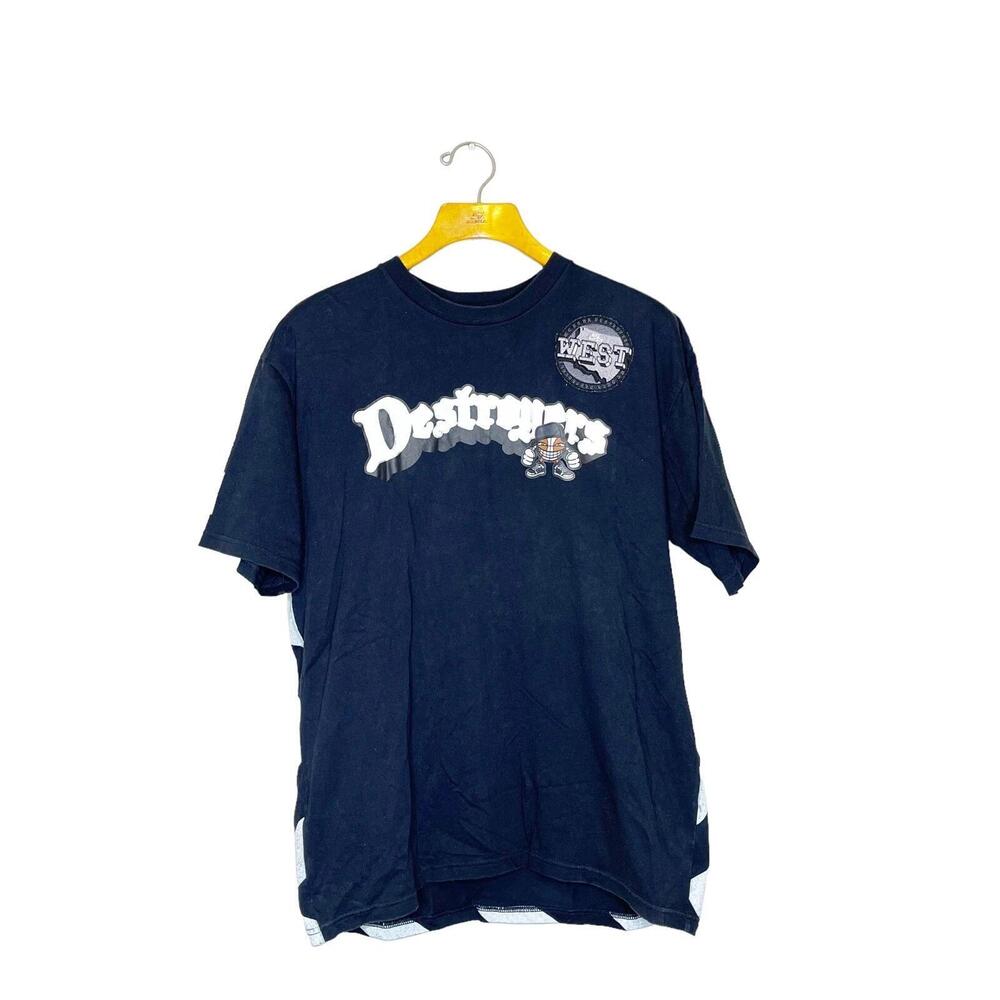 Kobe Bryant Destroyers Basketball T-Shirt Large Reflective 24